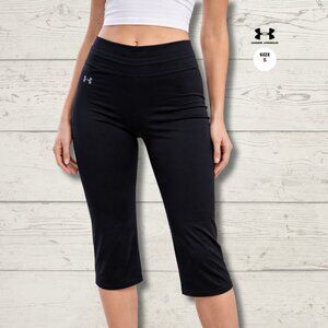 Under Armour Black Capri Leggings | Size Small | Mid-Calf Length